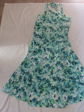 Torrid Watercolor Floral Dress Size 1 NWT